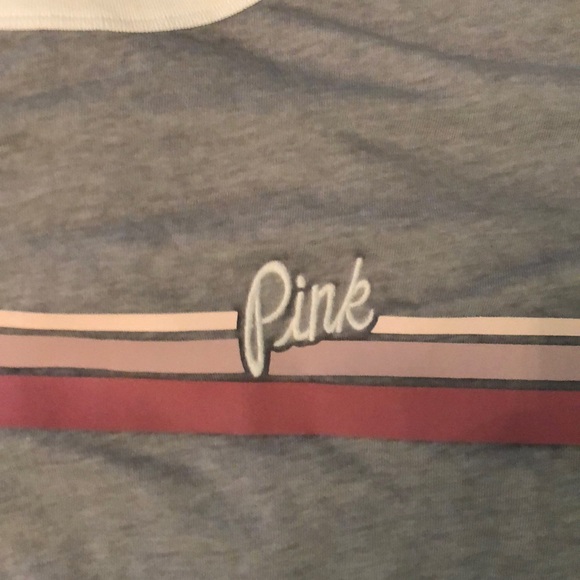 NWOT Victoria Secret Pink Tee. Size Large - Picture 3 of 3